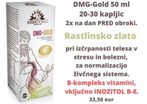 Spagirični DMG-Gold rastlinsko zlato z B-kompleks ZAPER Zaperino